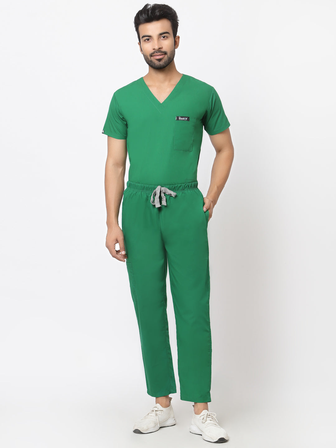 Essentail Scrub - (Hunter Green) (Men's) - TheMedfa