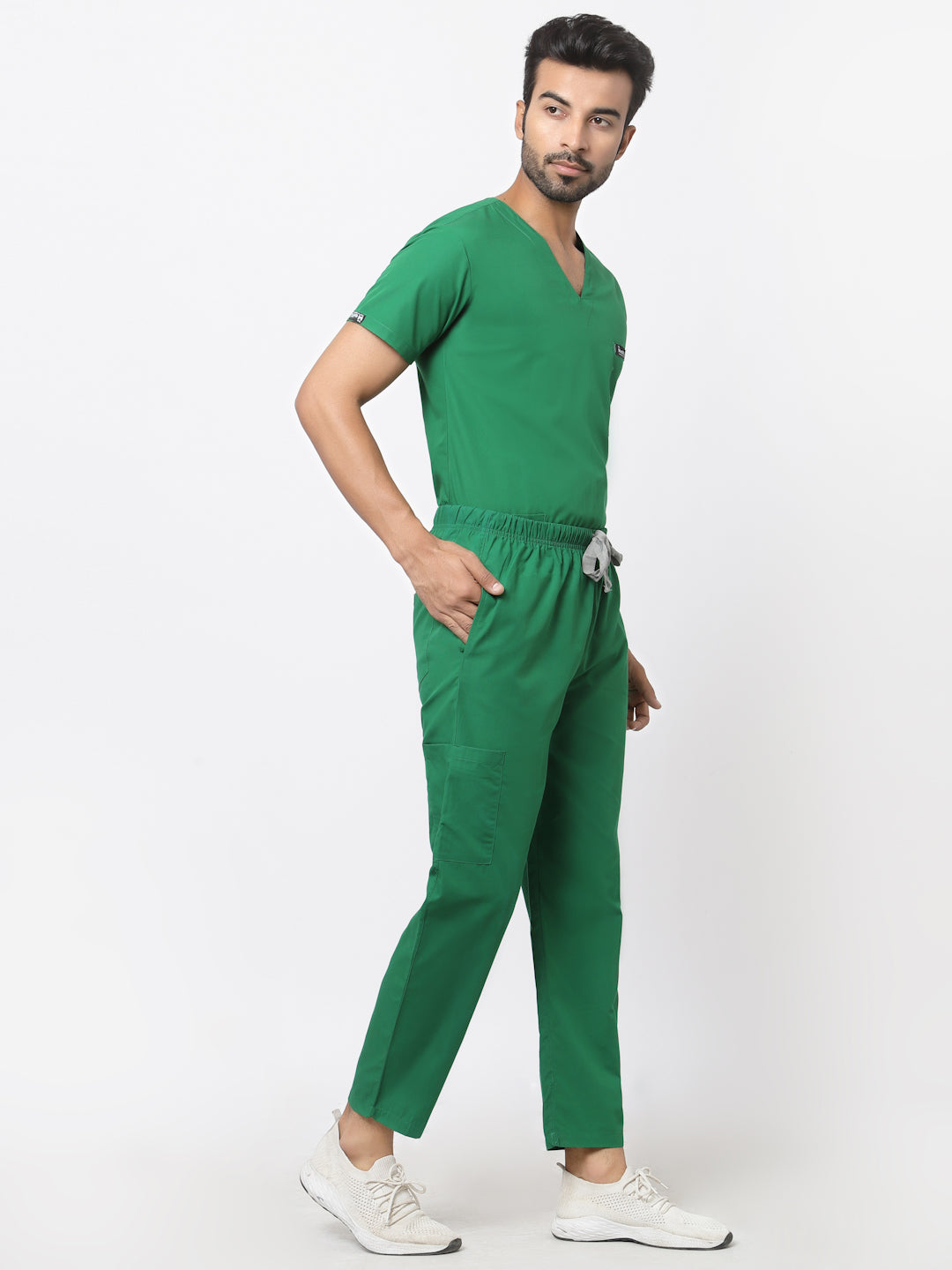Essentail Scrub - (Hunter Green) (Men's) - TheMedfa