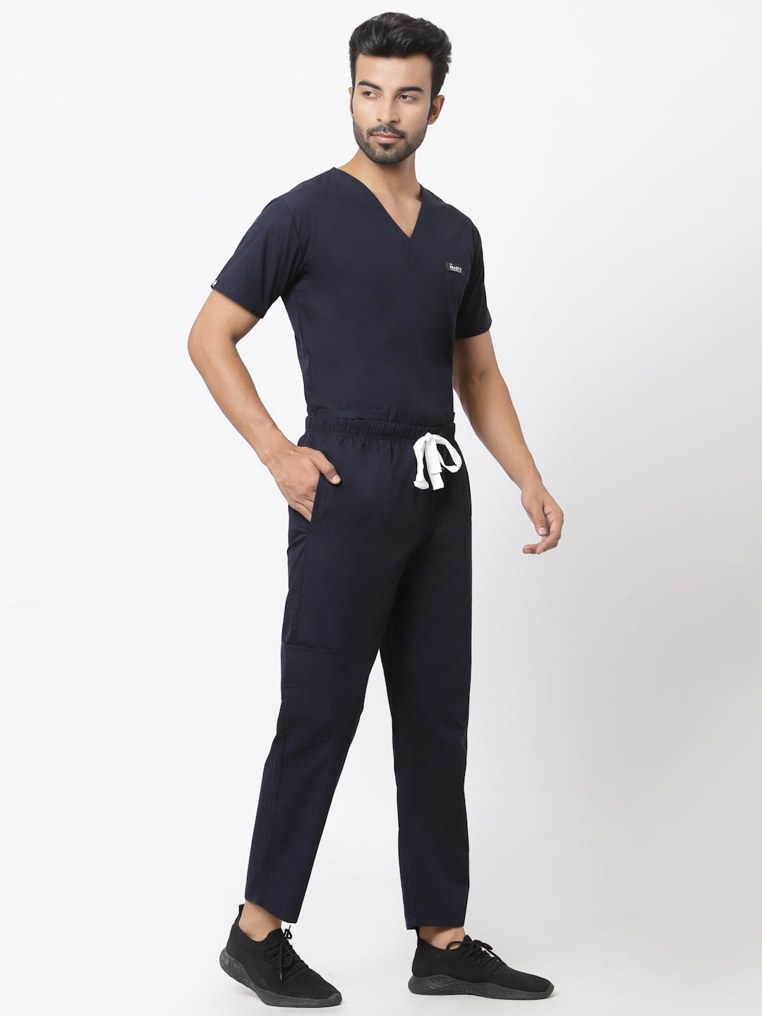 Essentail Scrub - (Navy) (Men's) - TheMedfa