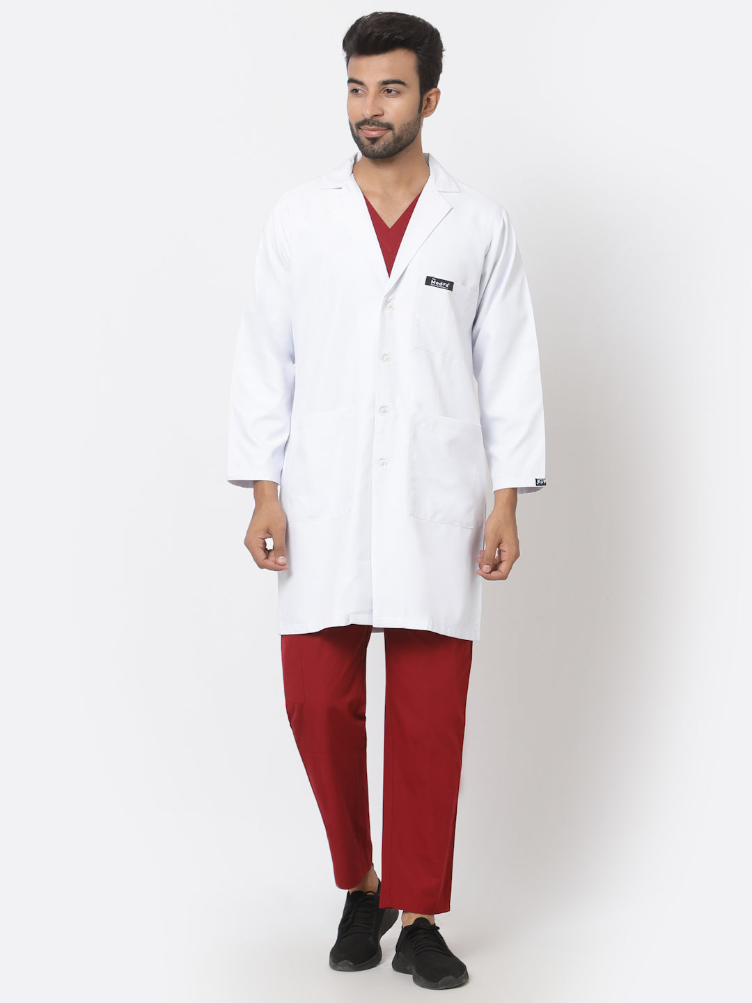 MedFa Long Lab Coat - (Men's) - TheMedfa