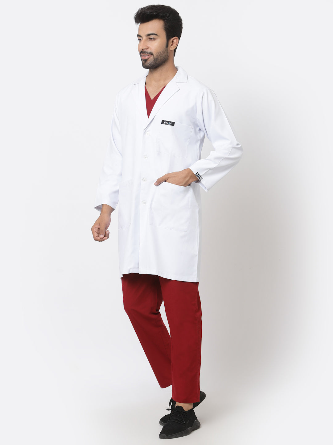 MedFa Long Lab Coat - (Men's) - TheMedfa