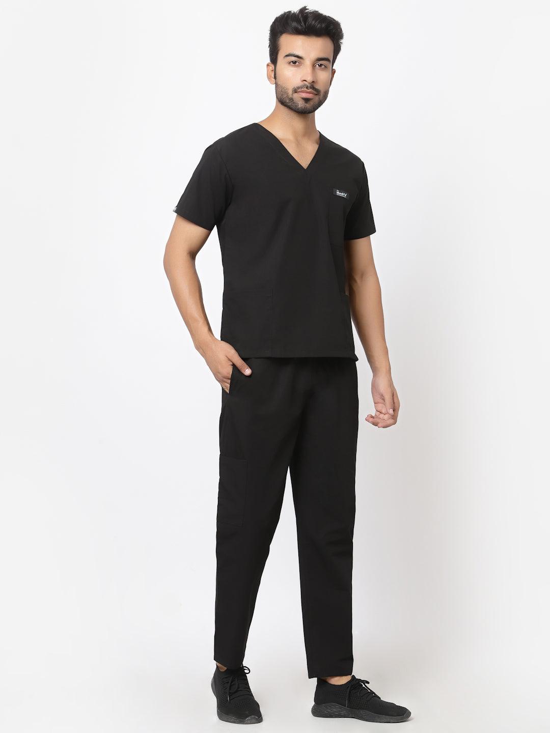 Essentail Scrub - (Black) (Men's) - TheMedfa
