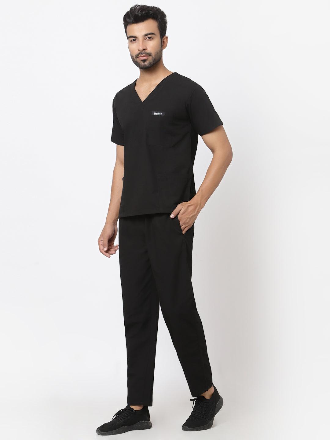 Essentail Scrub - (Black) (Men's) - TheMedfa