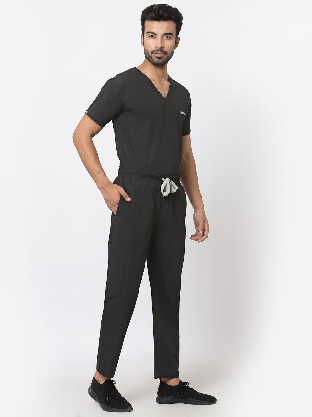 Essentail Scrub - (Black) (Men's) - TheMedfa