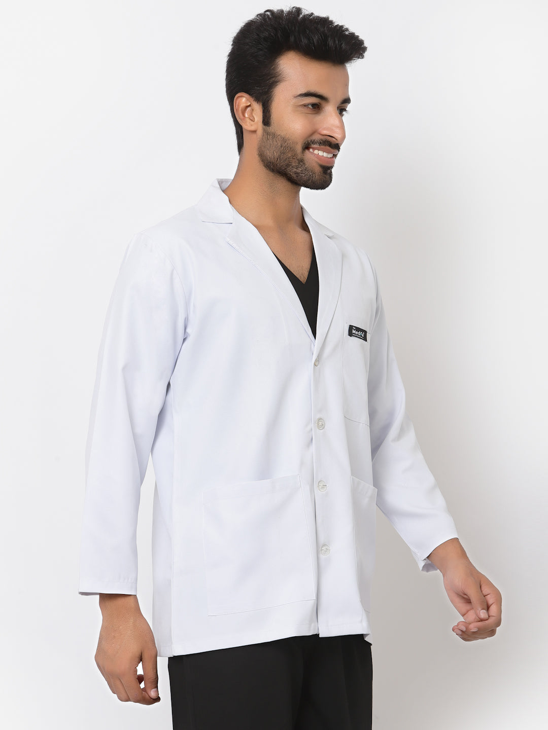 MedFa Short Lab Coat - (Men's) - TheMedfa