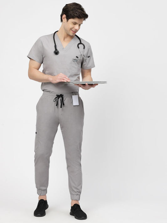 Classic Jogger Pant Scrub - (Graphite) (Men's) - TheMedfa