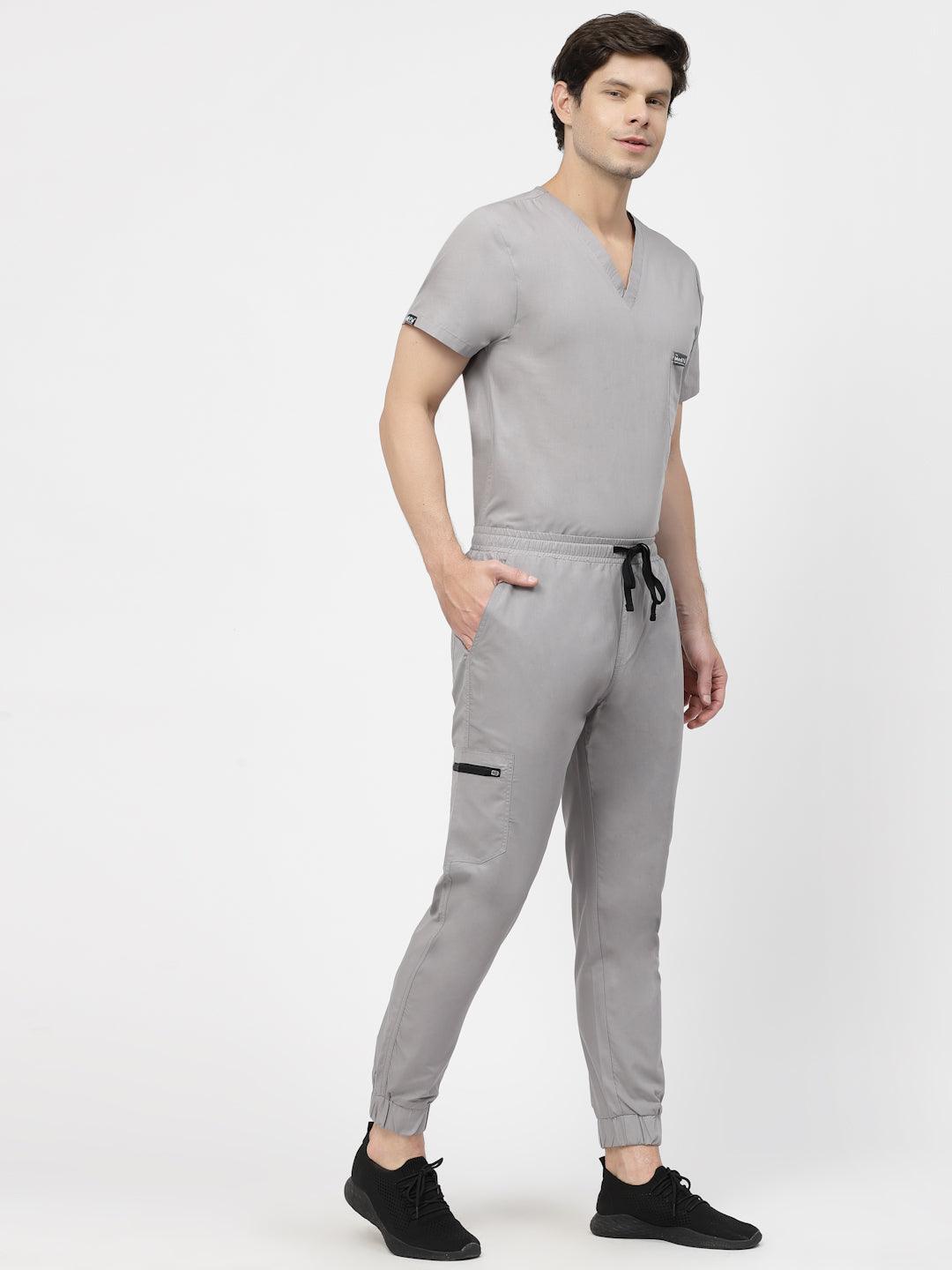 Classic Jogger Pant Scrub - (Graphite) (Men's) - TheMedfa