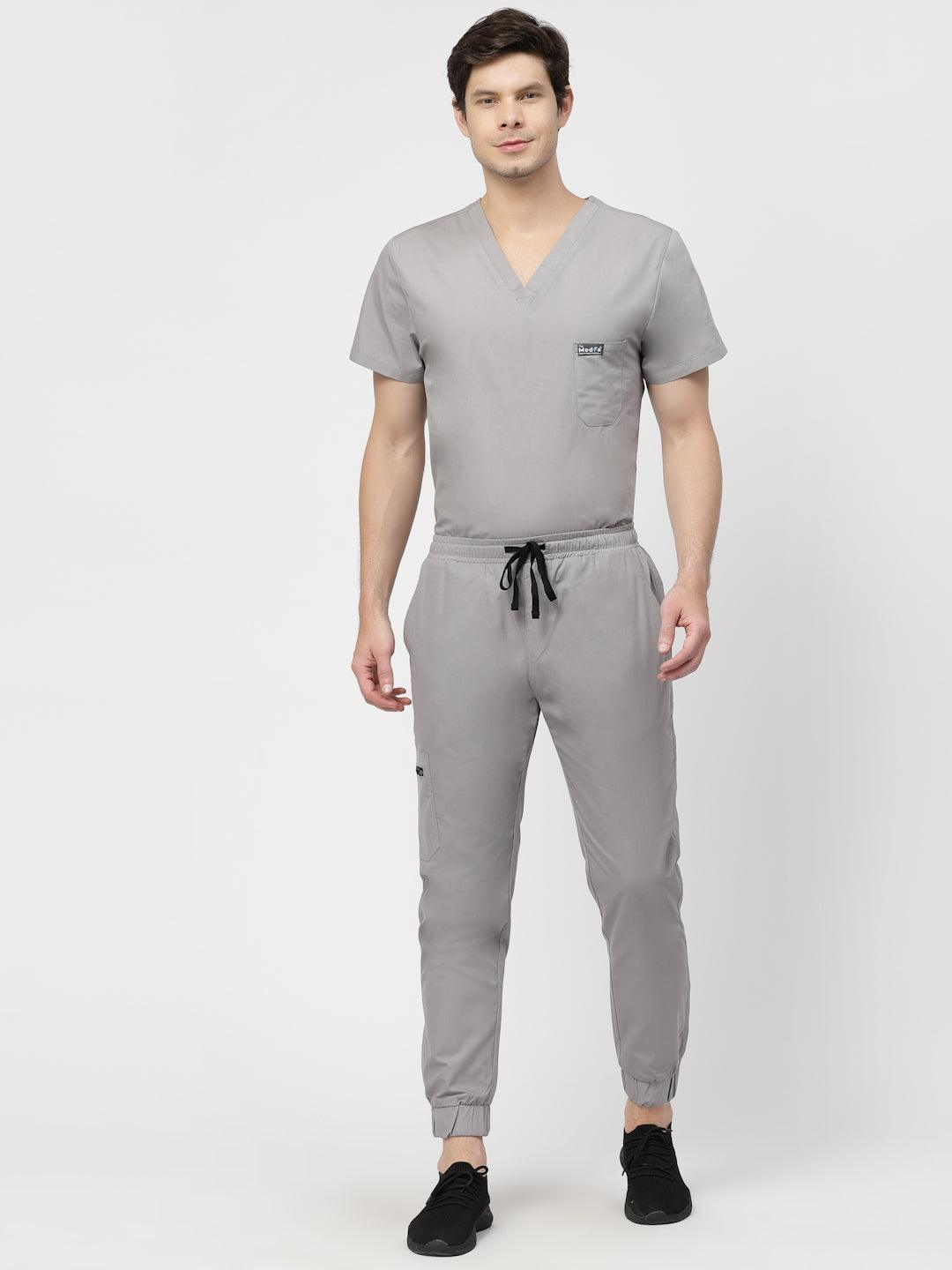 Classic Jogger Pant Scrub - (Graphite) (Men's) - TheMedfa