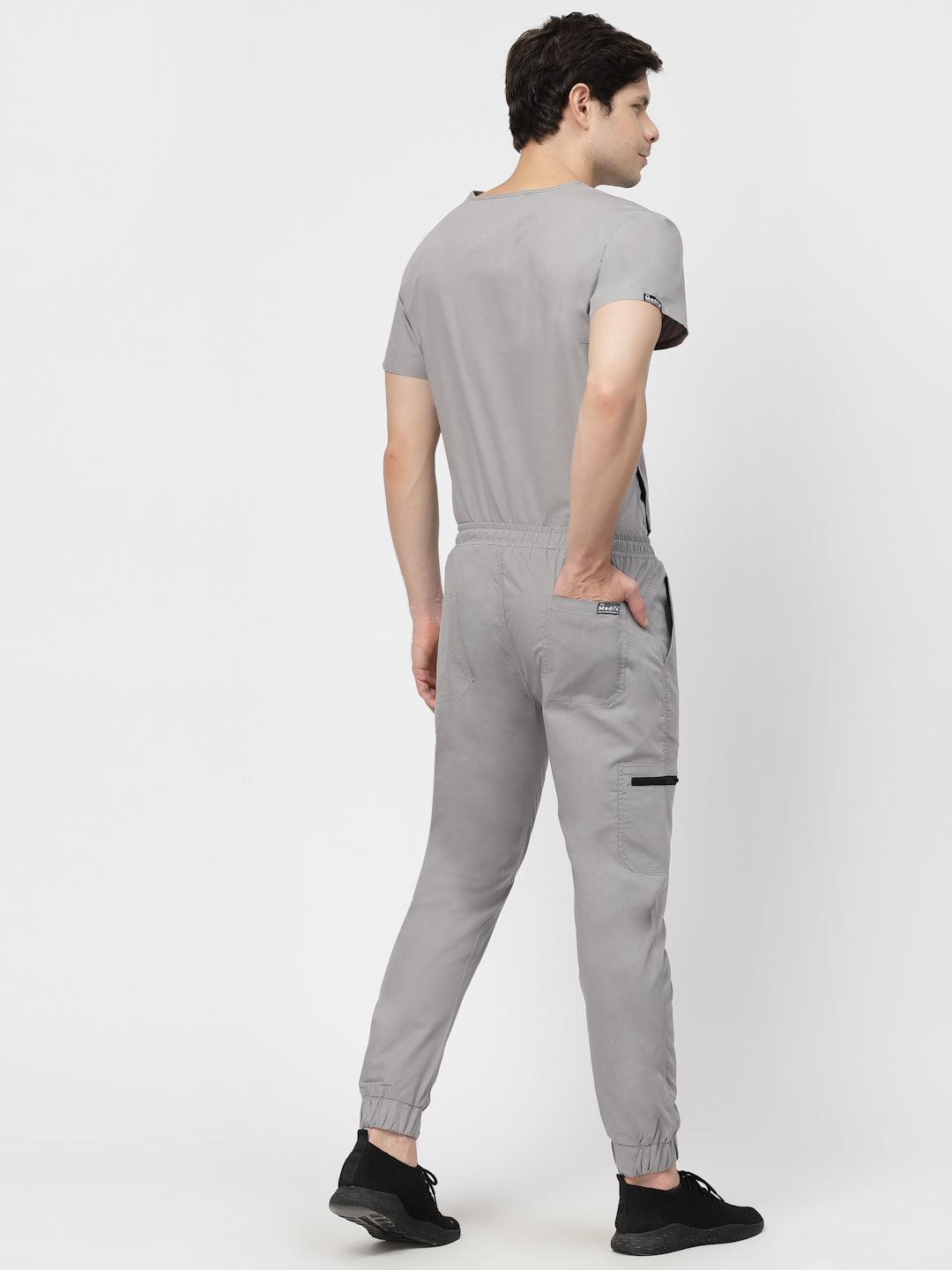 Classic Jogger Pant Scrub - (Graphite) (Men's) - TheMedfa