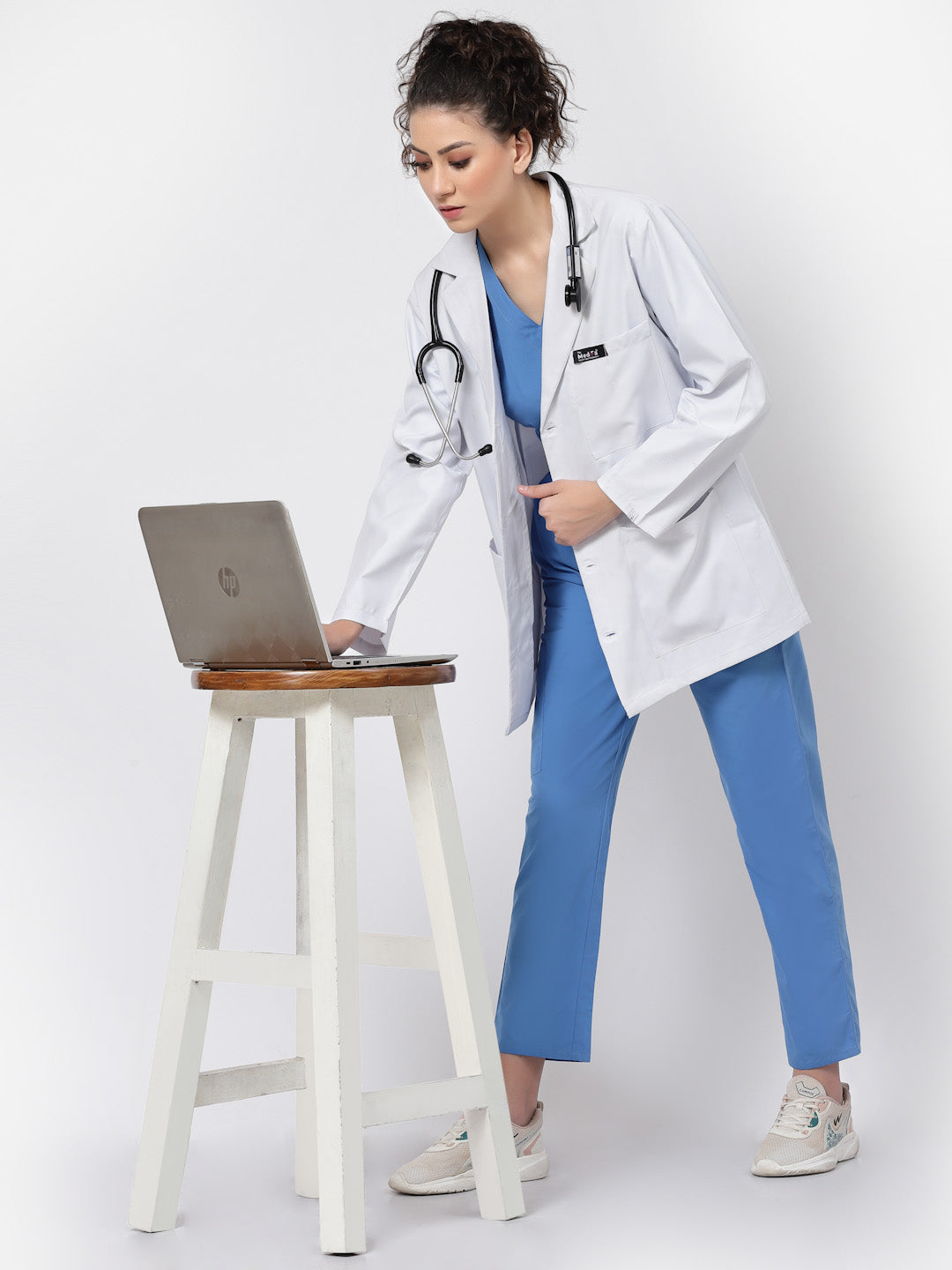 Essential Scrub - (Ceil Blue) (Women's) - TheMedfa