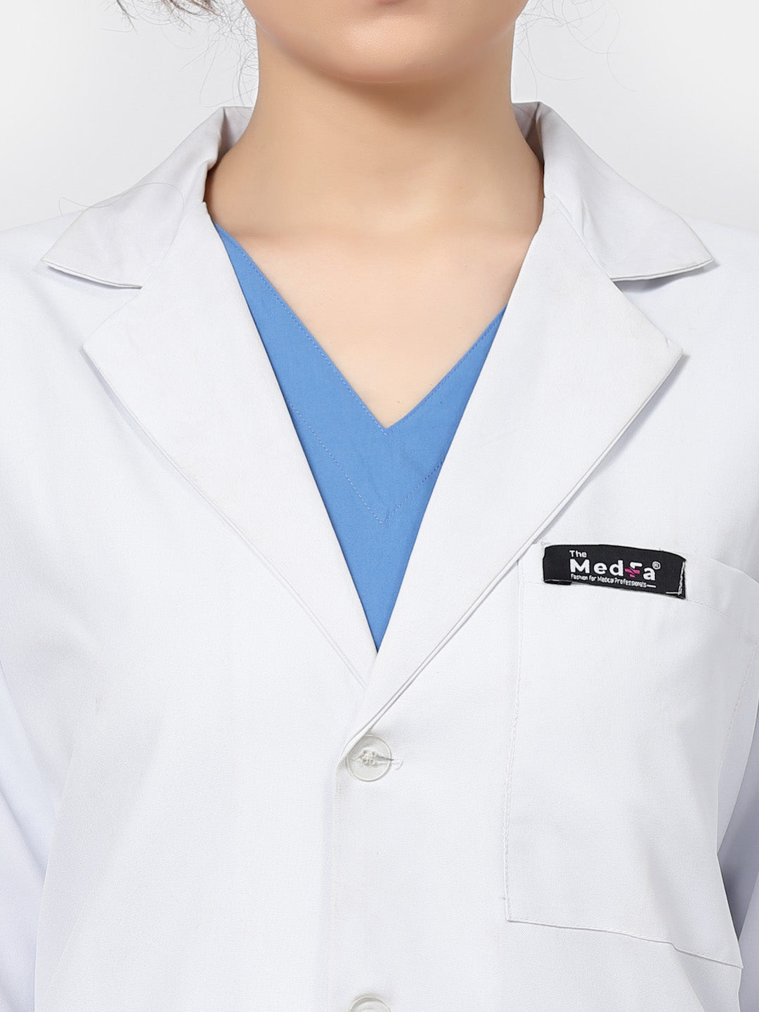 MedFa Short Lab Coat - (Women's) - TheMedfa