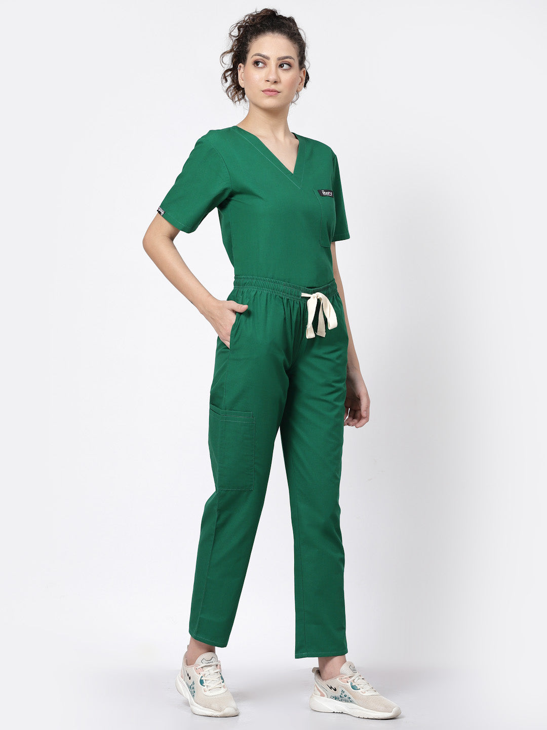 Essential Scrub - (Hunter Green) (Women's) - TheMedfa