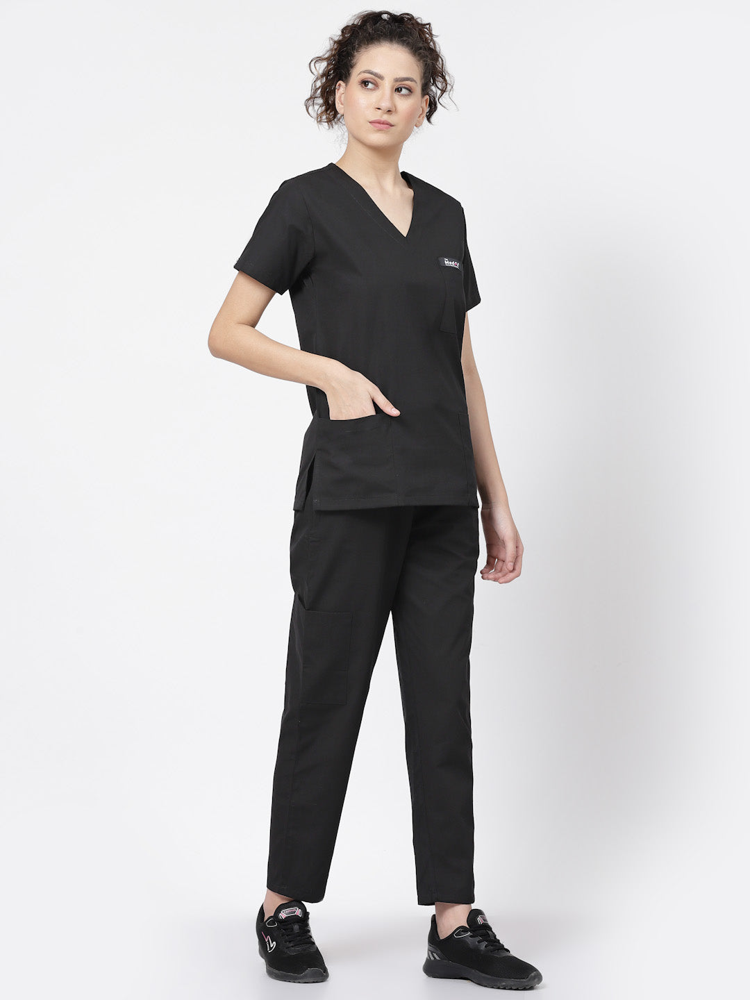 Essential Scrub - (Black) (Women's) - TheMedfa