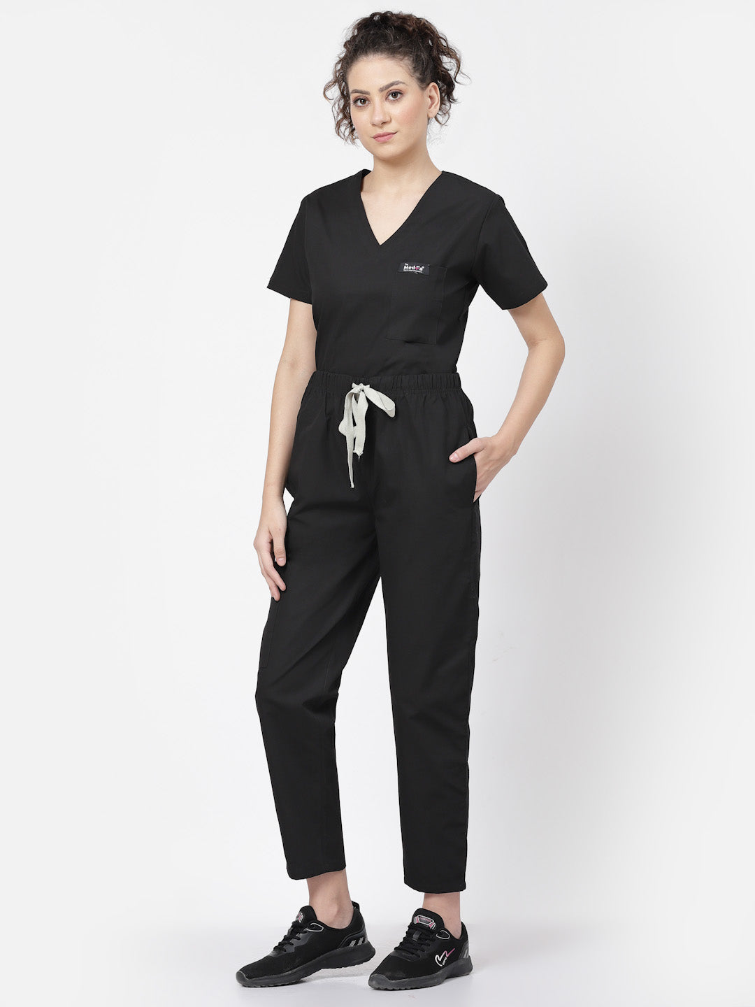 Essential Scrub - (Black) (Women's) - TheMedfa