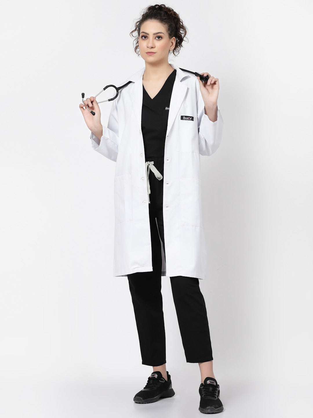 MedFa Long Lab Coat - (Women's) - TheMedfa