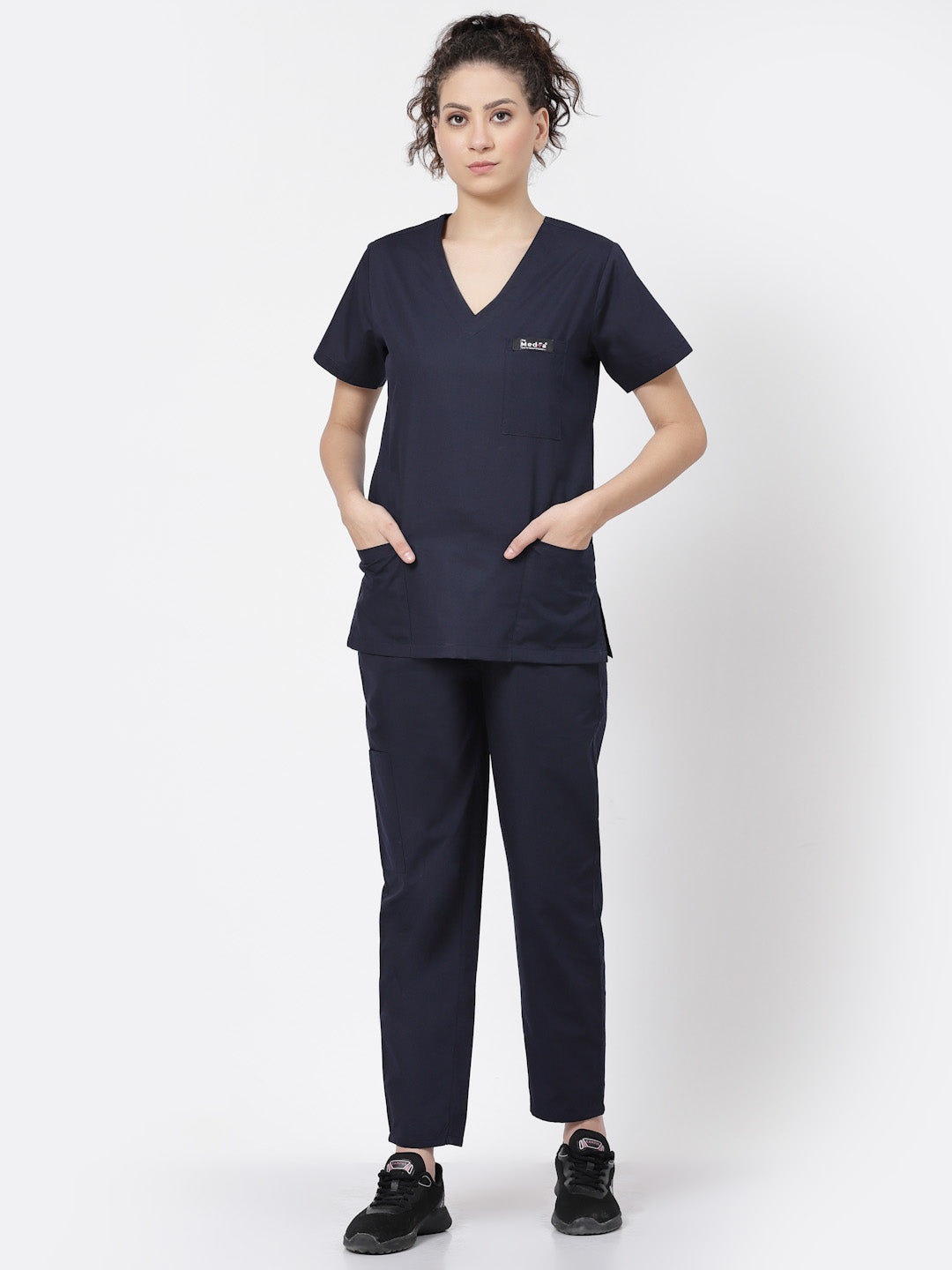 Essentail Scrub - (Navy) (Women's) - TheMedfa