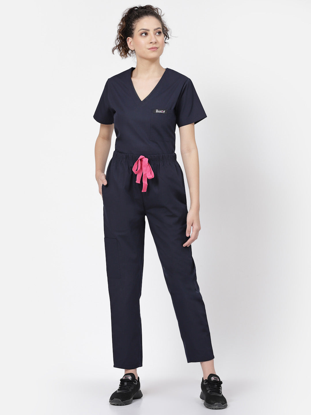 Essentail Scrub - (Navy) (Women's) - TheMedfa