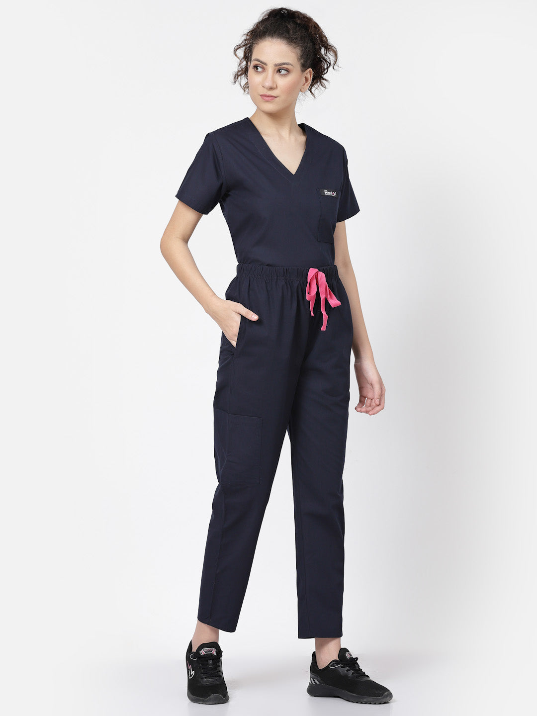 Essentail Scrub - (Navy) (Women's) - TheMedfa