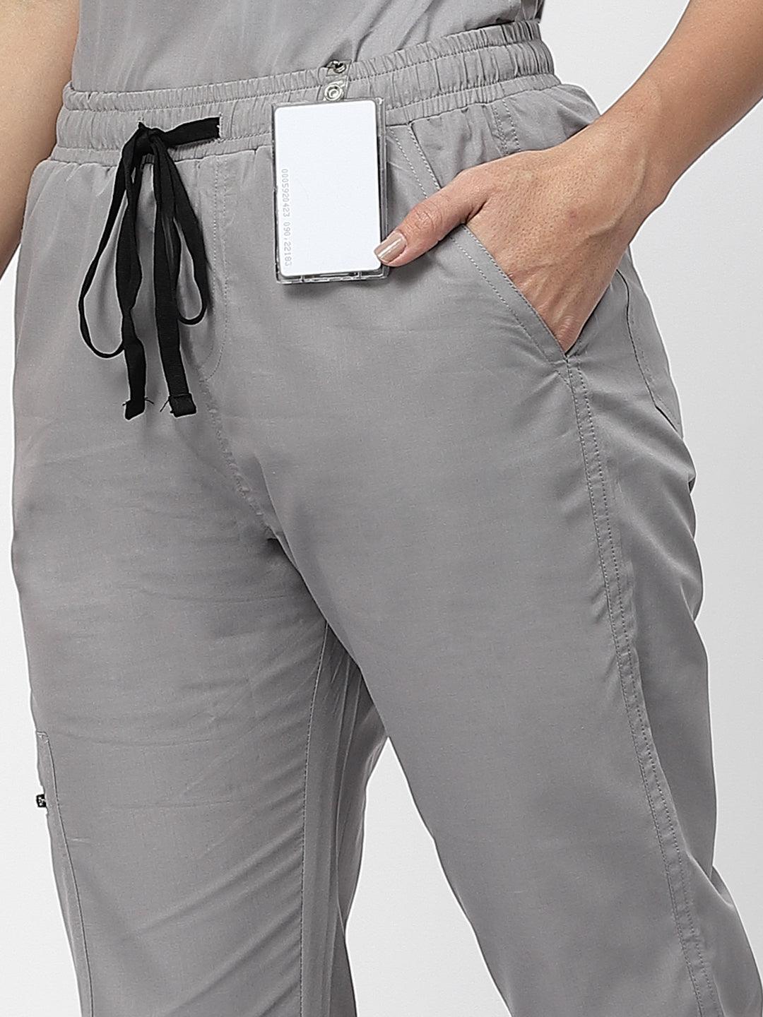 Classic Jogger Pant Scrub - (Graphite) (Women's) - TheMedfa