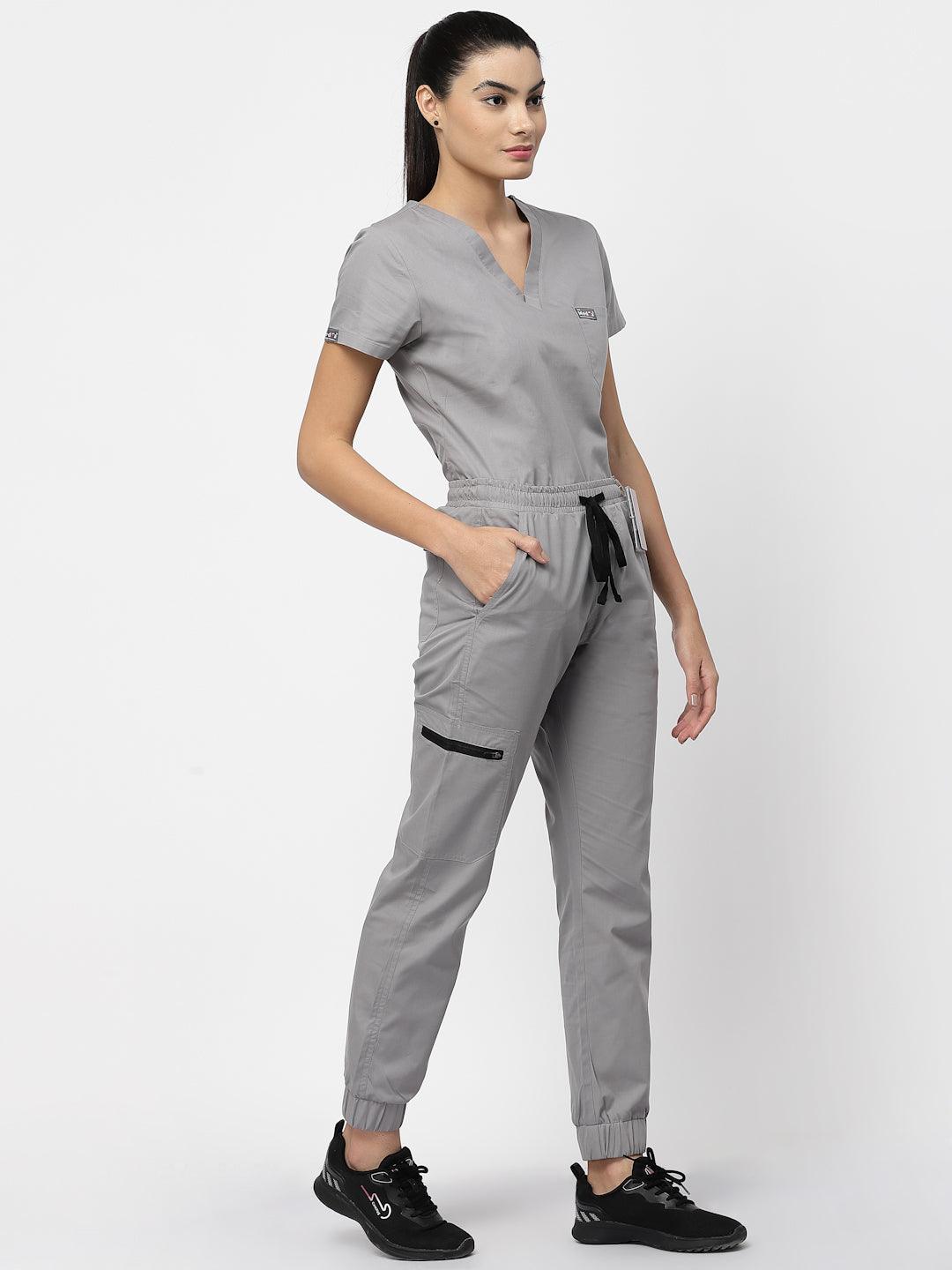 Classic Jogger Pant Scrub - (Graphite) (Women's) - TheMedfa