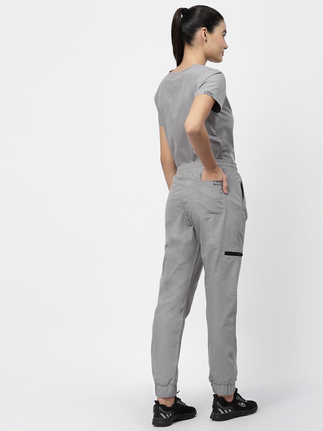 Classic Jogger Pant Scrub - (Graphite) (Women's) - TheMedfa