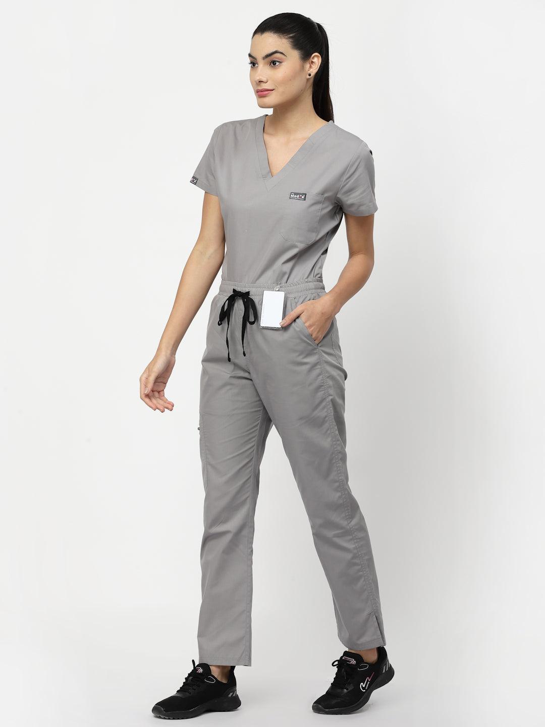 Classic Straight Pant Scrub - (Graphite) (Women's) - TheMedfa