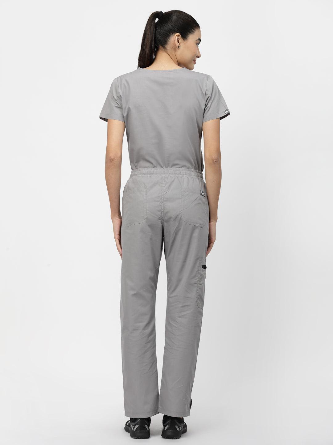Classic Straight Pant Scrub - (Graphite) (Women's) - TheMedfa