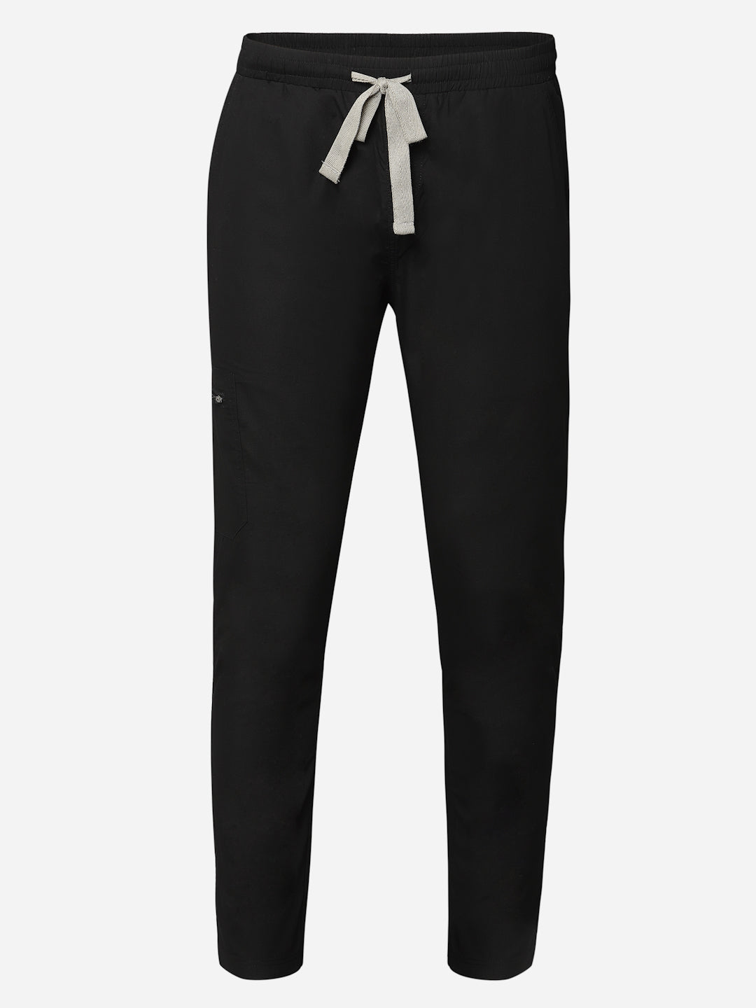 Classic Straight Pant Scrub Suit - (Black) (Men's)