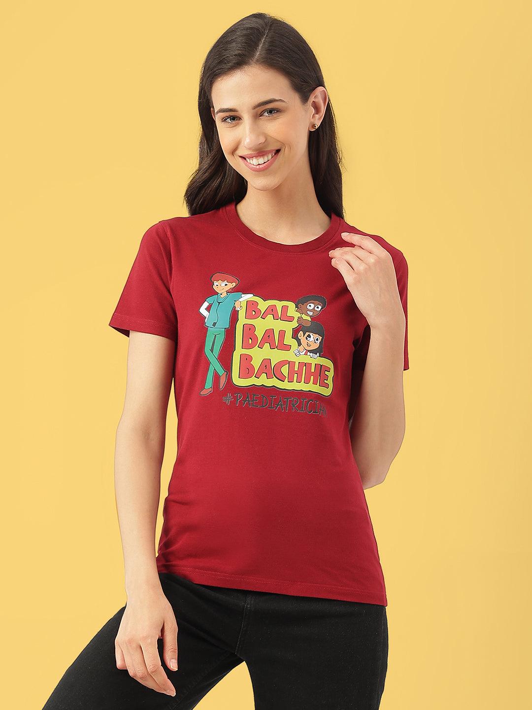 Bal Bal Bacche -Womens-T-Shirt - TheMedfa