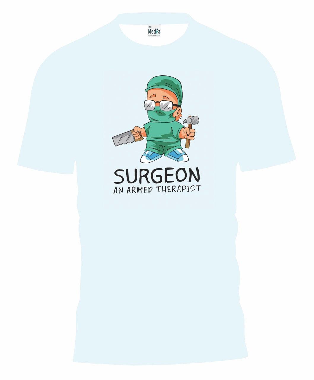 Surgeon - Armed Therapist- Mens T-Shirt - TheMedfa