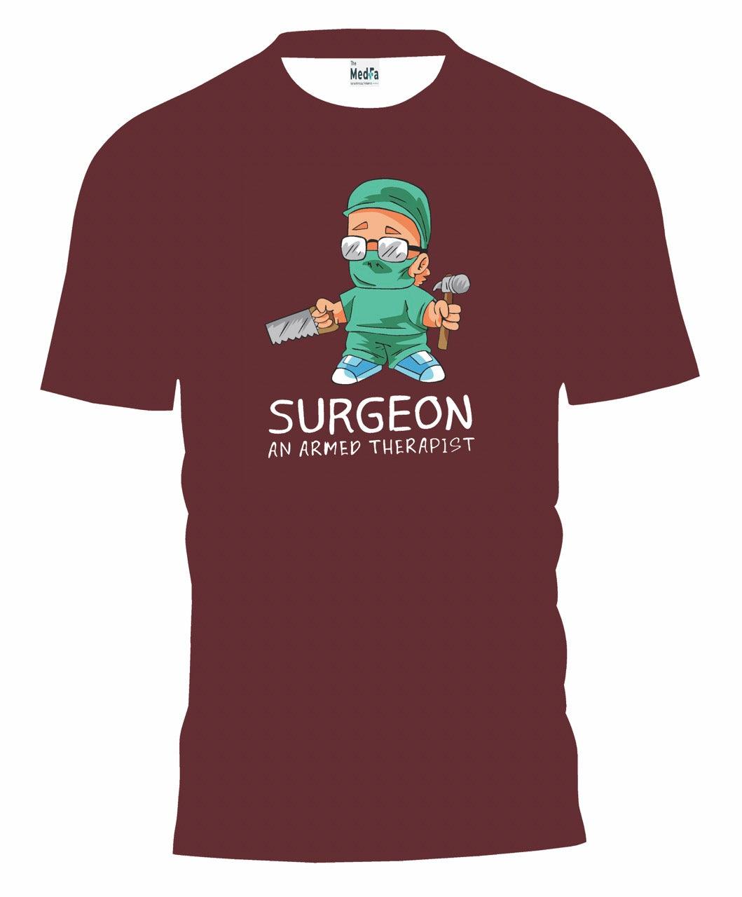 Surgeon - Armed Therapist- Mens T-Shirt - TheMedfa