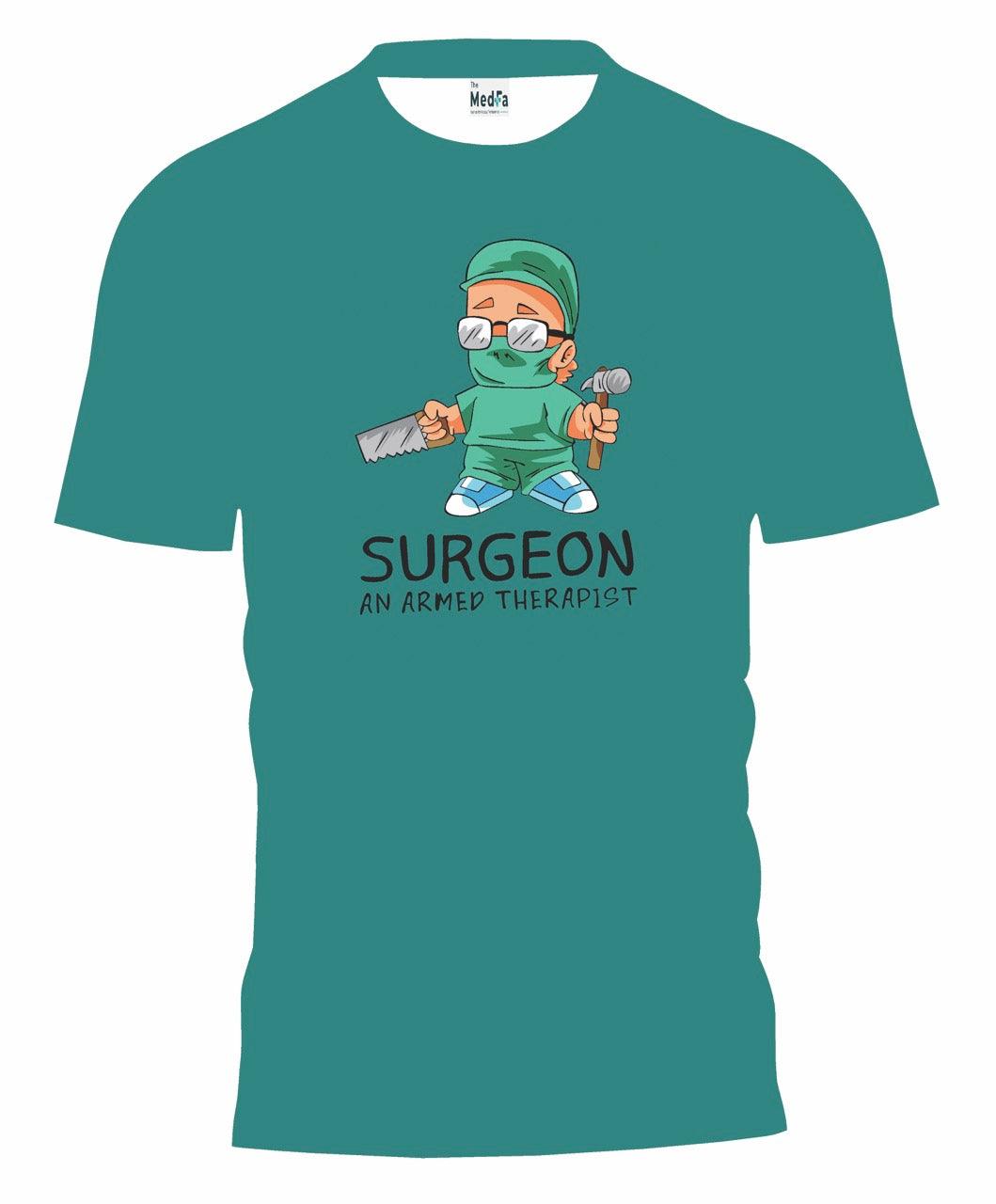 Surgeon - Armed Therapist- Mens T-Shirt - TheMedfa