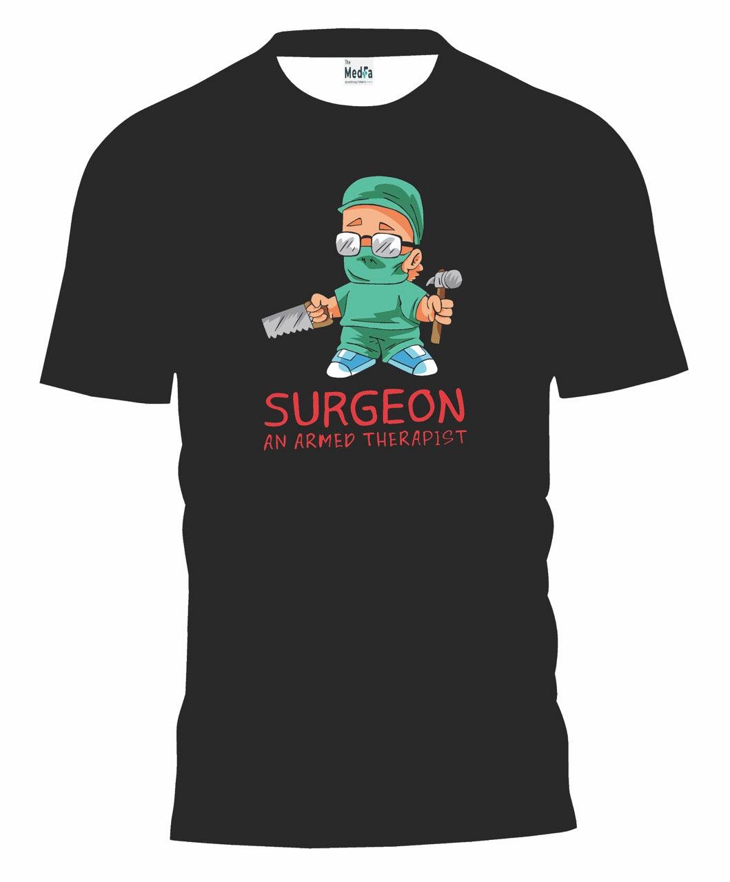 Surgeon - Armed Therapist- Mens T-Shirt - TheMedfa