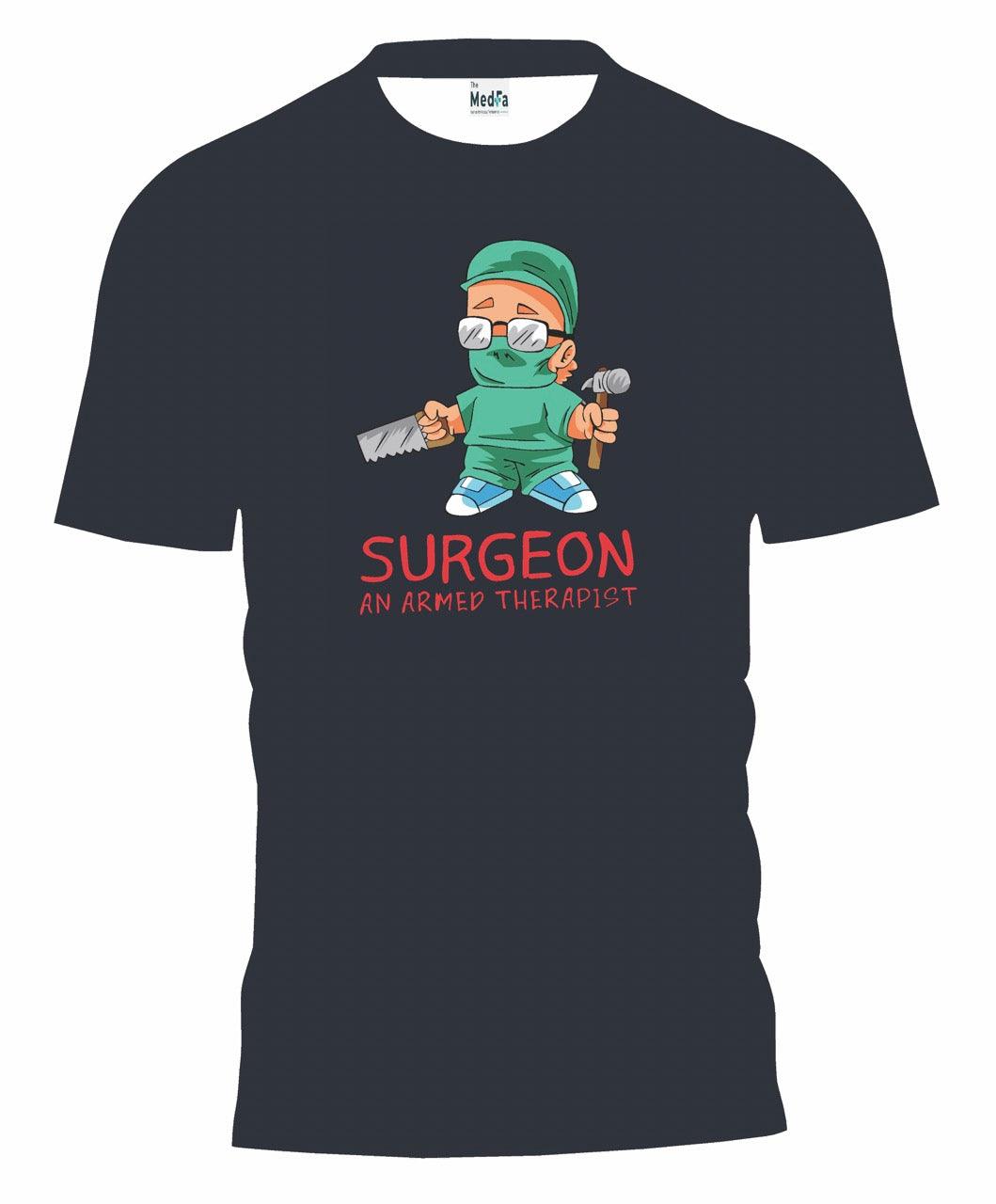 Surgeon - Armed Therapist- Mens T-Shirt - TheMedfa