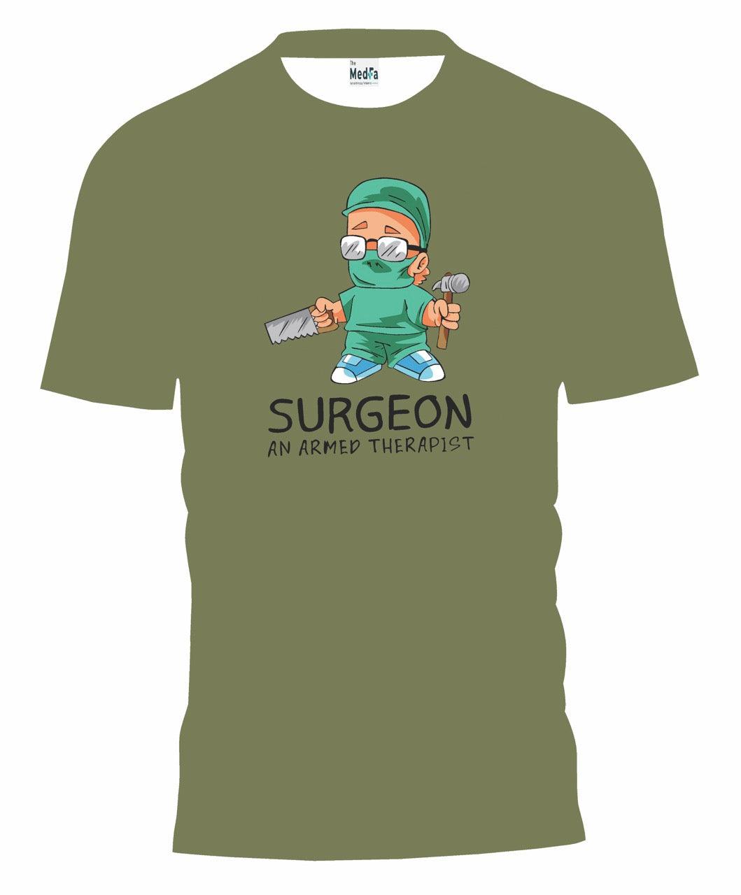 Surgeon - Armed Therapist- Mens T-Shirt - TheMedfa