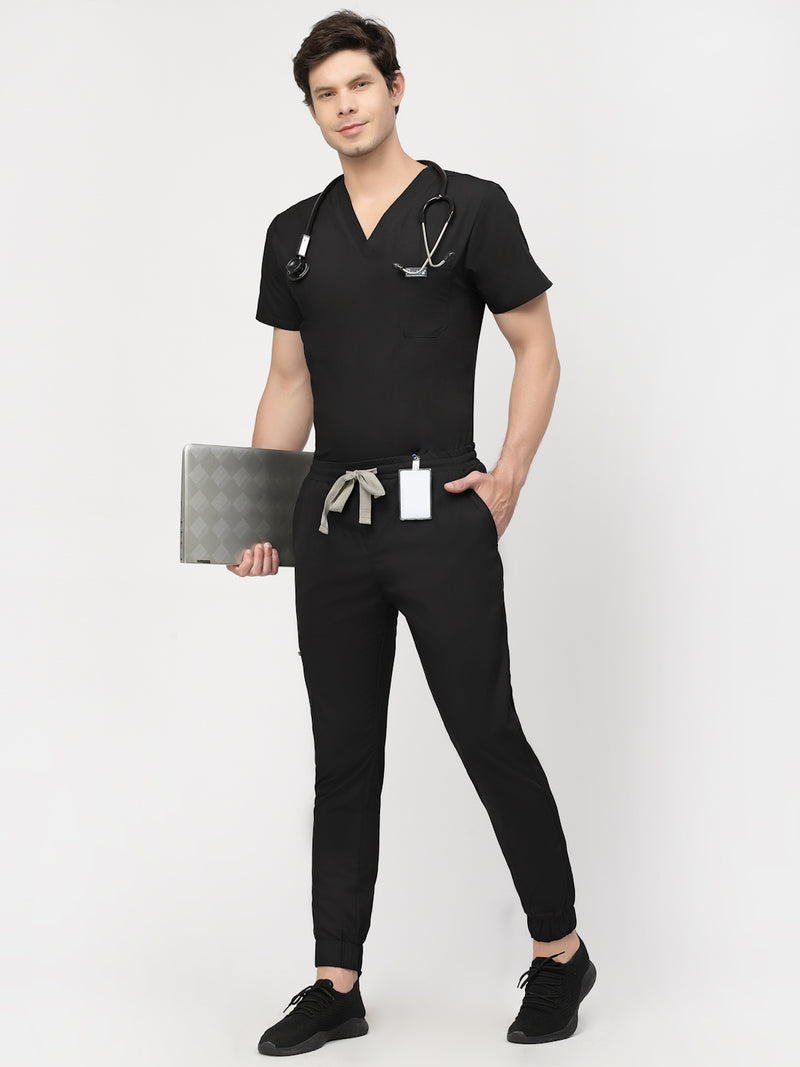 Classic Joggers Pant Scrubs Suit