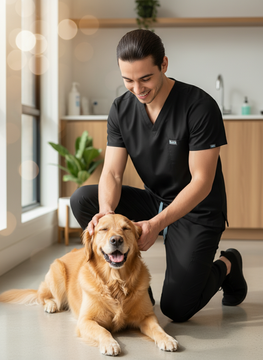 طقم بنطال رياضي كلاسيكي - (أسود) (رجالي)