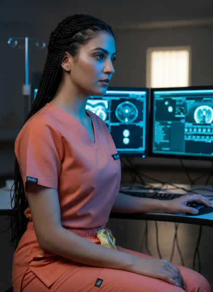 بدلة طبية أساسية - (مرجاني) (نسائية)