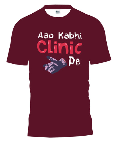 Aao Kabhi Clinic Pe - Womens T-Shirt TheMedfa