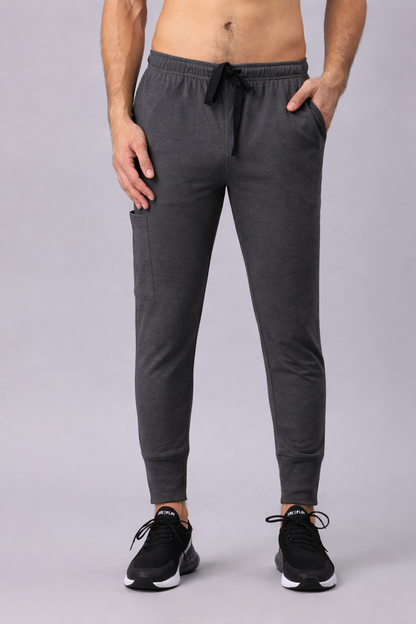 MedFa Dri-Fit Jogger Scrubs Suit-(Mens) (Grey)