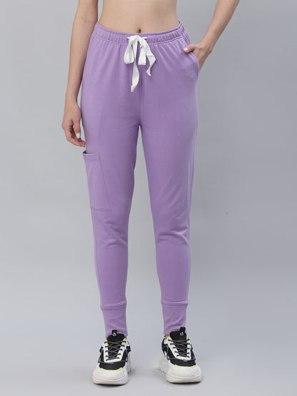 MedFa Dri-Fit Jogger Scrubs Suit-(Womens) (Lavender)
