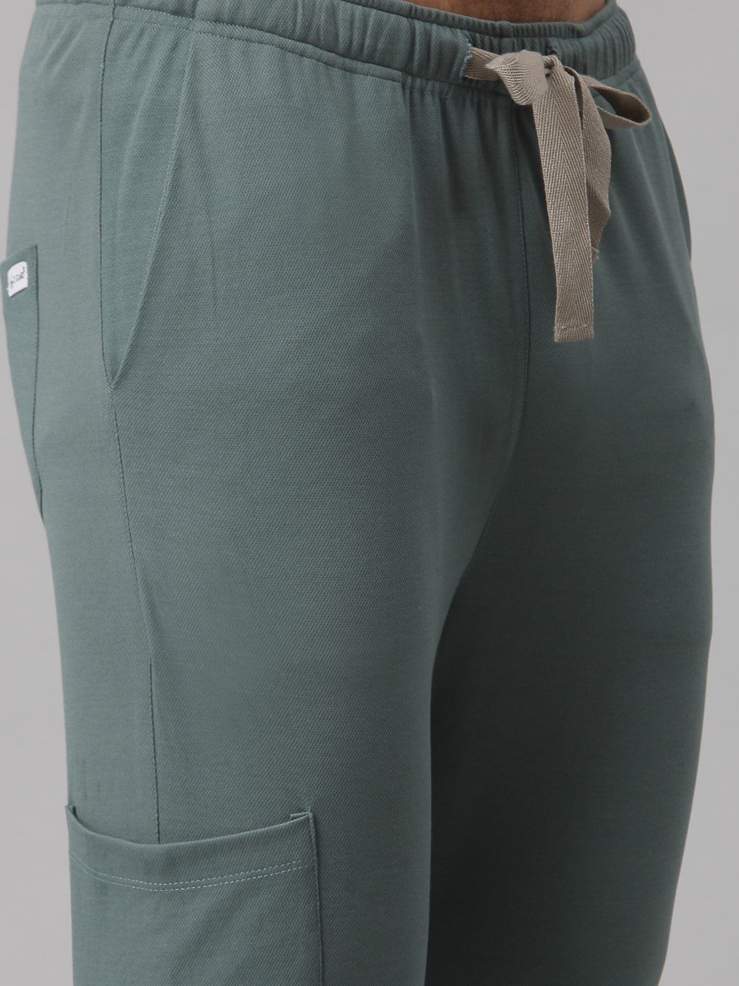 MedFa Dri-Fit Jogger Scrubs Suit-(Mens) (Hydro Green)