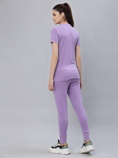 MedFa Dri-Fit Jogger Scrubs Suit-(Womens) (Lavender)
