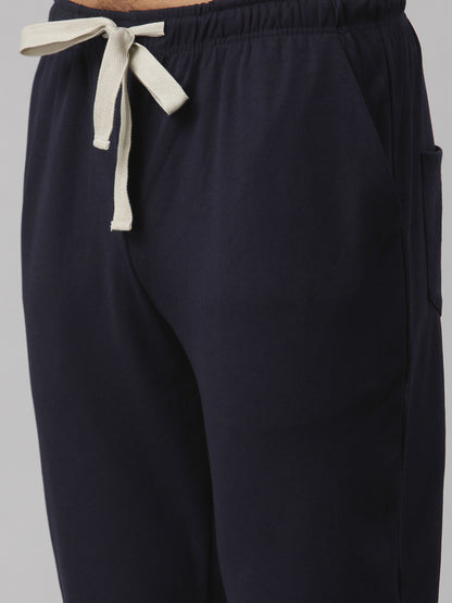 MedFa Dri-Fit Jogger Scrubs Suit-(Mens) (Navy Blue)