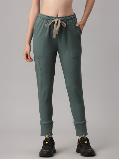 MedFa Dri-Fit Jogger Scrubs Suit-(Womens) (Hydro Green)