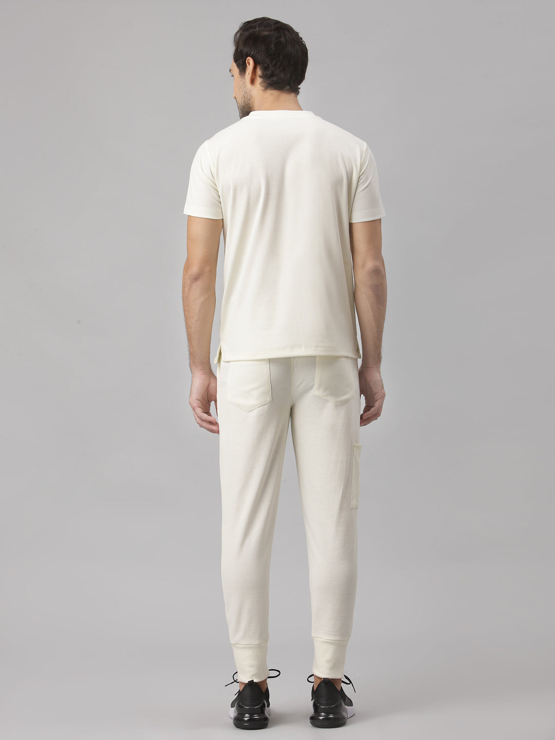 MedFa Dri-Fit Jogger Scrubs Suit-(Mens) (Stone)