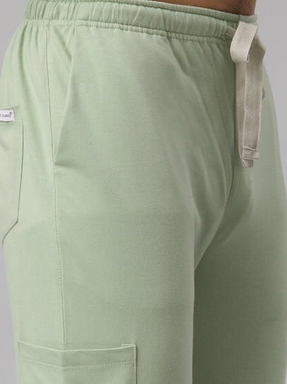 MedFa Dri-Fit Jogger Scrubs Suit-(Mens) (Jade)