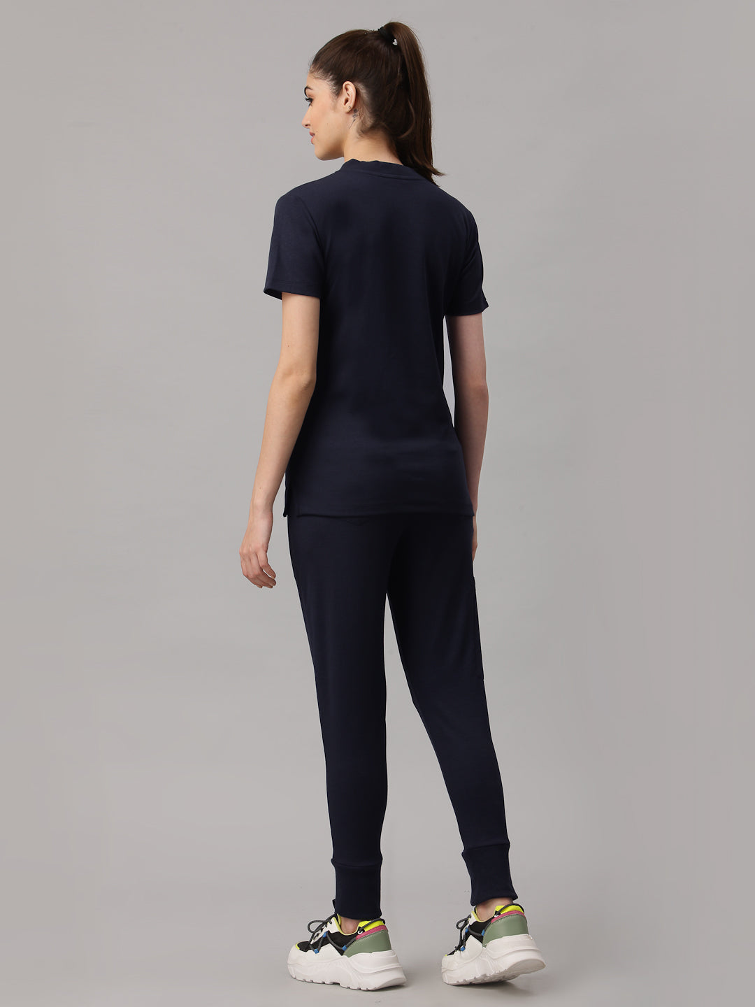 MedFa Dri-Fit Jogger Scrubs Suit-(Womens) (Graphite)