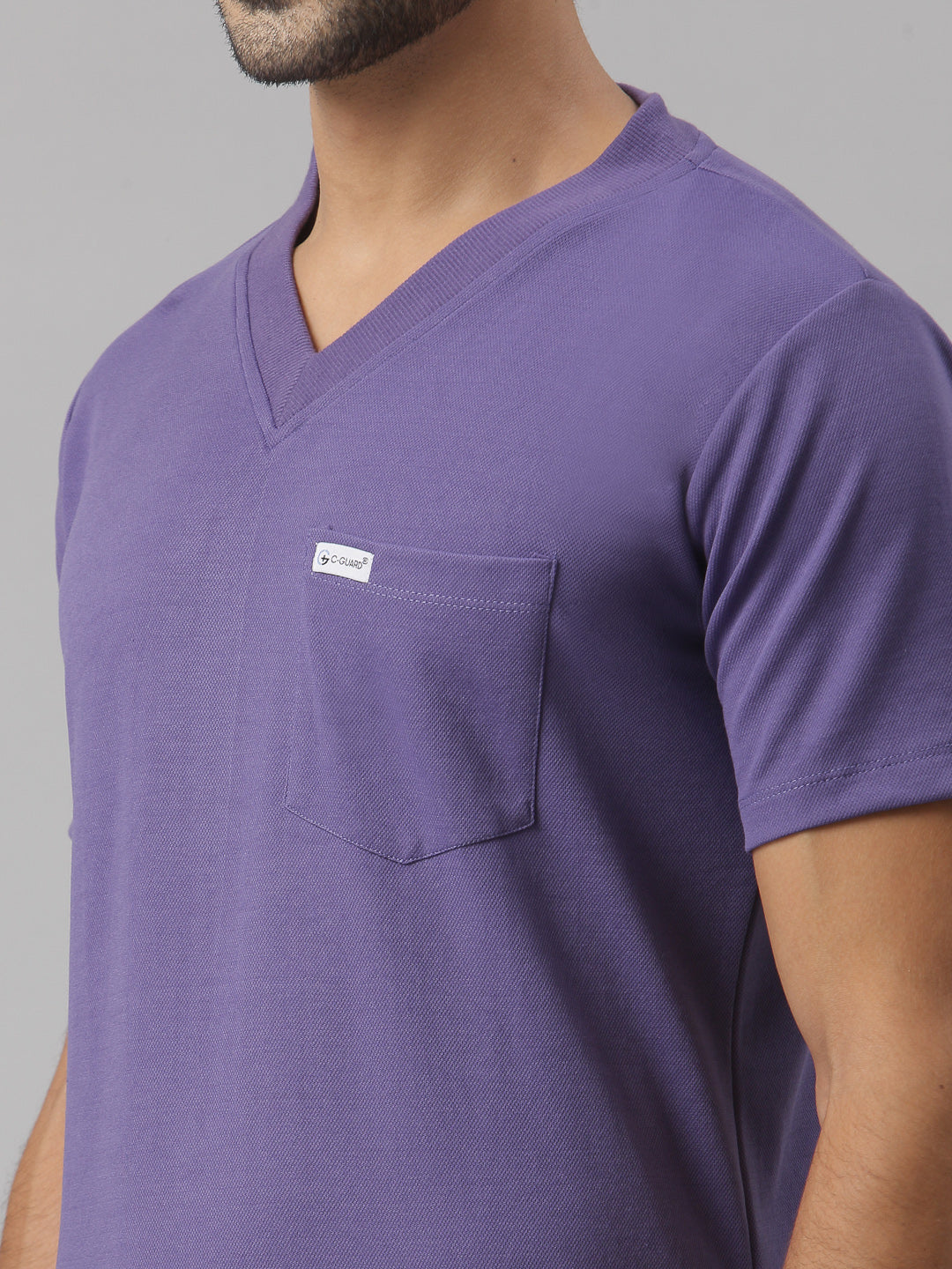 MedFa Dri-Fit Jogger Scrubs Suit-(Mens) (Galaxy Blue)