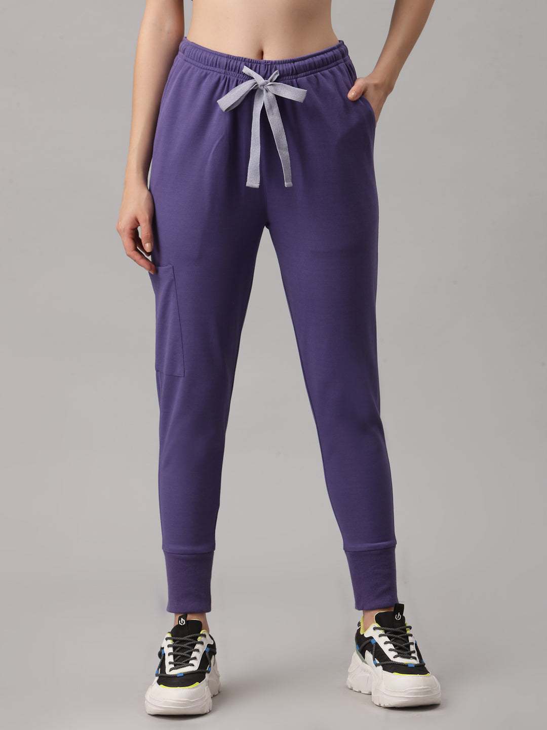 MedFa Dri-Fit Jogger Scrubs Suit-(Womens) (Galaxy Blue)